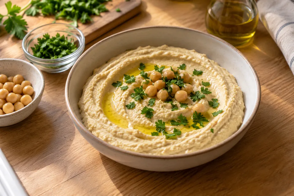 Cremiger Hummus: Zubereitungsschritt 3